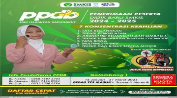 Pendaftaran Online Gelombang 1 PPDB 2024/2025, DIBUKA!!!